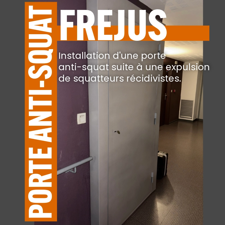 location porte anti-squat _ Frejus